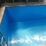 Bazén v Hradci Králové natřený Epoxybanem